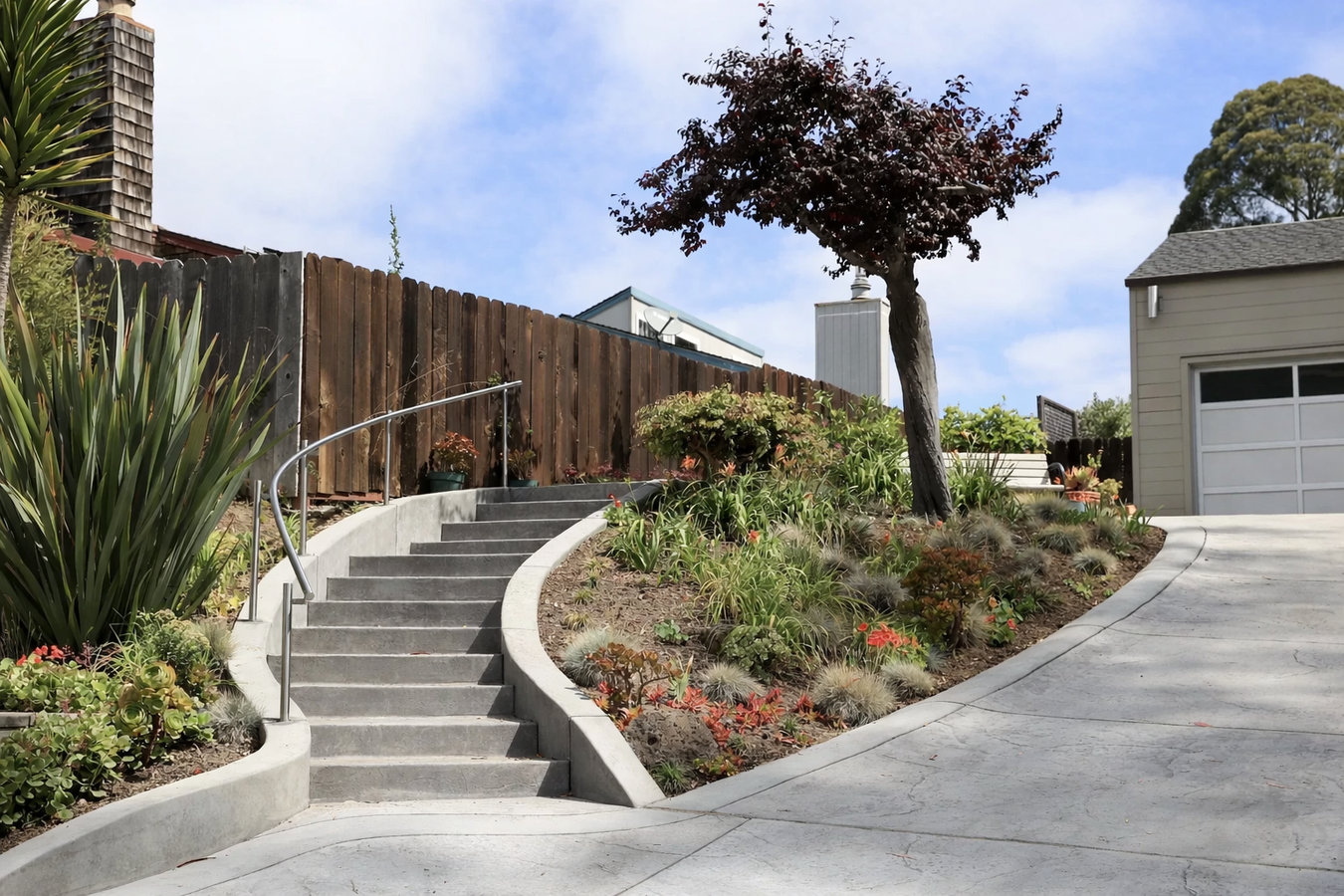 Concrete steps construction in Cambridge, MA